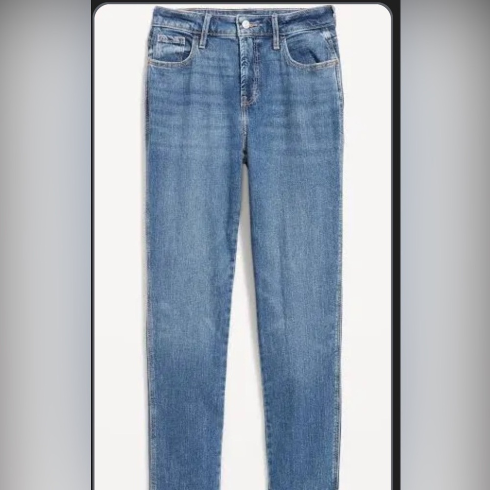 Old Navy Curvy High-Waisted O.G. Straight Jeans for Women